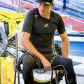 EVS Fusion Sock Combo Black/Hiviz - Small/Medium