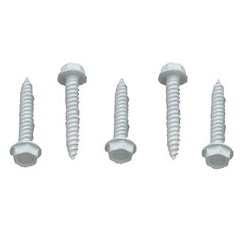 HEX WASHER HEAD 8 X 11/2 WHITE (500/CTN)