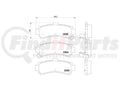 BRAKE PAD SET DISC BRAKE 8DB