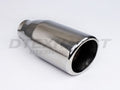 4.00INX9.00IN DOUBLE WALL ANGLE SS EXHAUST TIP 2.25IN ID / 4.00IN OD