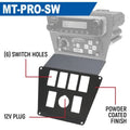 Rugged Radios Polaris RZR PRO XP/Turbo R/PRO R Dash Mount - Scosche M8RIX