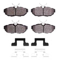 R1 05-14 Ford Mustang Rear Ceramic Brake Pads & Hardware Kit