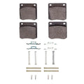 DFC 79-81 Nissan 280ZX Rear 5000 Advanced Semi Metallic Brake Pads and Hardware Kit