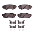 R1 16-26 Toyota Rav4 Hybrid Rear Semi Met Brake Pads and Hardware Kit