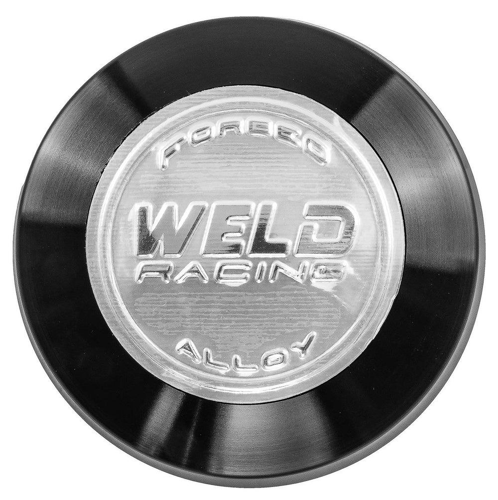 Weld Drag Billet Center Cap w/O-Ring 17x4.5 Lug Mount (Aluminum) - Polished