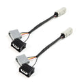 AlphaRex 18-20 Ford F-150 w/Stock Halogen Tail Lights to AlphaRex LUXX-Series Tail Lights Converters