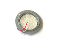 4IN ROUND WHITE (W/ 3 HOLE MOUNT)