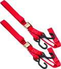BikeMaster Tiedown 1-1/2 Integrated Softhook - Red