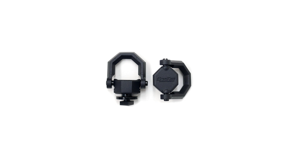 Deezee Universal Cargo Management Hex Channel Tie Downs (Black)