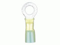 HEAT SHRINK YELLOW RING TERMINAL 12-10 GAUGE #10