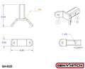 GEN-Y Hitch 16K Y Bracket For Stabilizer Kit - GH-0103