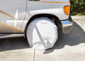 RV WHEEL COVER 2 WHITE 24 -26