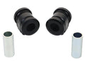 Control arm - lower inner rear bushing 2 Bushings 2 Tubes Grease