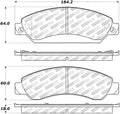 Posi-Quiet Ceramic Brake