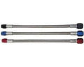 Fragola -3AN x -4AN Nut 4AN Nitrous Line 36in Red Nuts