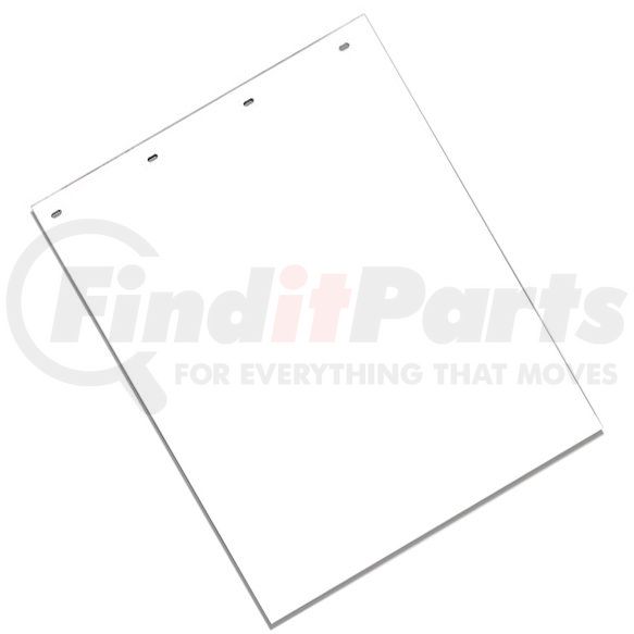 MUD FLAP,PLASTIC,24X30,WHITE
