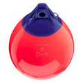 11IN DIAMETER. 34.6IN CIRCUMFERENCE BUOY A1 RED W/BAR CODE