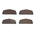 R1 69-73 Fiat 850 Front Semi Met Pads & Hardware Kit