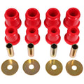 Energy Suspension 1996-2009 Toyota 4Runner Rear Bump Stops (Red)