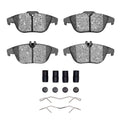 R1 08-17 Mercedes-Benz C180 (Mexico) Rear Semi Met Pads & Hardware Kit