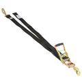 ~(4 lbs. 11X7X4)~ Ratcheting Tire Down Strap 2in x 8ft 10kBS