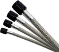 Nitrous Express - 3AN SS Braided Hose Black, 24 inch - 10024
