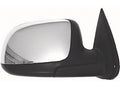RH DOOR MIRROR PWR NONHTD TEXT BLK W/CHR COVER FLDG SILVERADO/SIERRA 9902