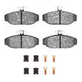 R1 82-92 Volvo 740 Front Semi Met Pads & Hardware Kit