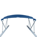 KNOCK DOWN BIMINI PONTOON BOOT HOTSHOT 96IN W/LIGHT CUTOUT NAVY