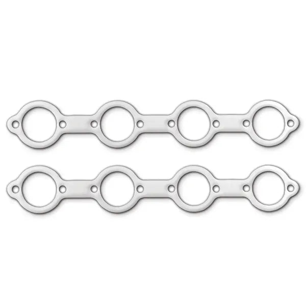 5502 CHEVY SM BLOCK 262400 115/16IN DIA. ROUND PORT HEADER GASKETS 2/SET