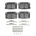 R1 88-93 Pontiac LeMans Front Ceramic Pads & Hardware Kit