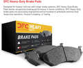 DFC 03-10 Ford Explorer Sport Trac Rear Heavy Duty Pads - Semi Metallic