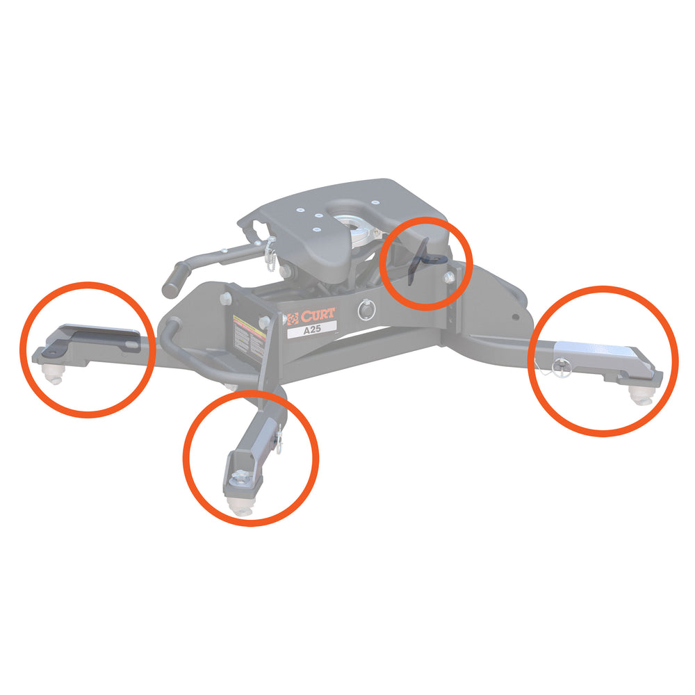 REPLACEMENT 5TH WHEEL PUCK SYSTEM H