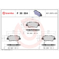 Brembo OE 09-17 Hyundai Azera/11-15 Sonata/Kia Optima PRIME Low-Met Brake Pad - Rear