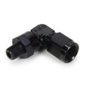 Fragola -4AN Female Swivel To 1/4 NPT - 90 Degree - Black