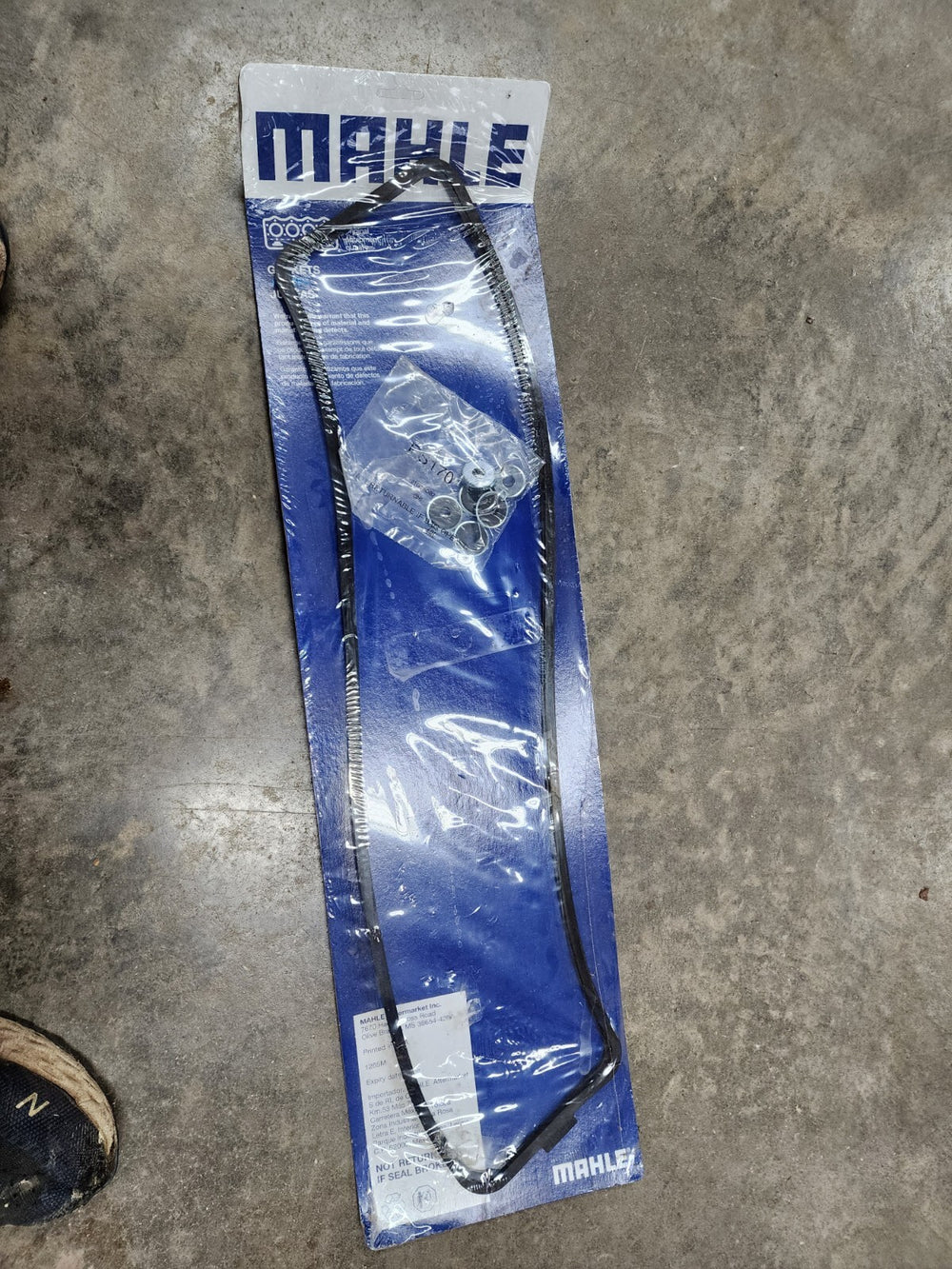 MAHLE Original Dodge D250 93-89 Push Rod Cover Set
