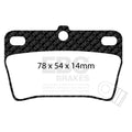 EBC 03-05 Toyota RAV 4 2.4 Ultimax2 Rear Brake Pads
