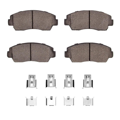 R1 86-93 Mazda B2600 Front Ceramic Pads & Hardware Kit