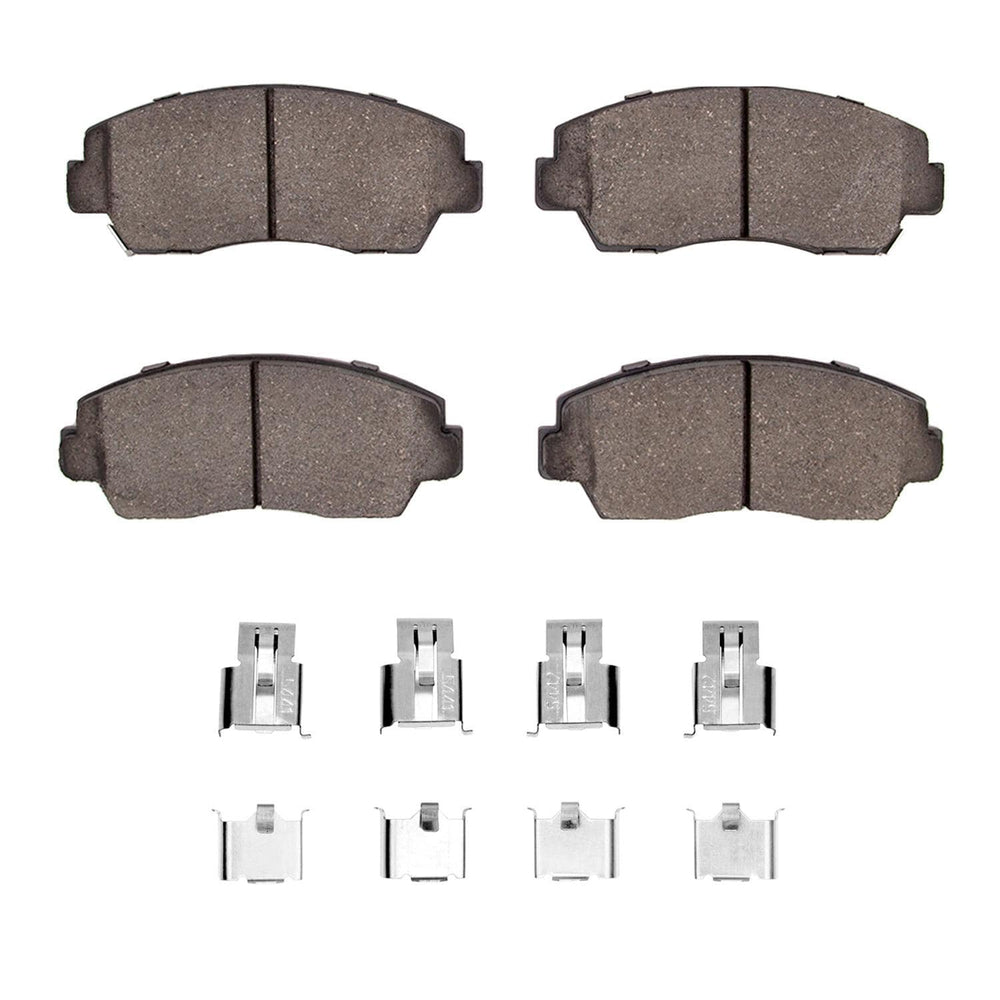 R1 86-93 Mazda B2600 Front Ceramic Pads & Hardware Kit