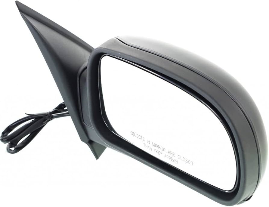 RH DOOR MIRROR PWR HTD TEXT BLK FLDG W/O DIMMER W/O SIGNAL TRAILBLAZER/ENVO Y/BRAVADA/RAINIER 0209
