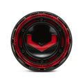 Vossen Billet Modular Cap - Small - Gloss Black w/ Red Insert