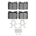 R1 79-85 Mercedes-Benz 300SD Front Semi Met Pads & Hardware Kit