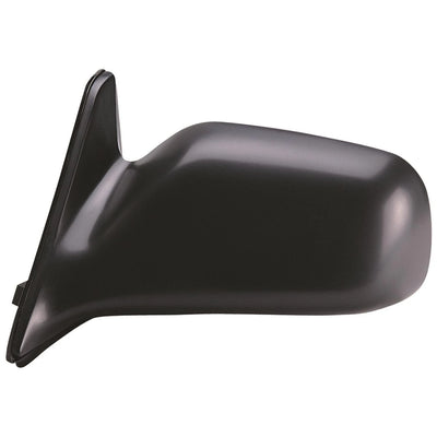 8892 TOYOTA COROLLA SEDAN/WAGON LH MANUAL NONFOLDAWAY OE MIRROR BLACK PTM