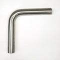 Stainless Bros 2.25in Diameter 1.5D / 3.375in CLR 90 Degree Bend 6.5in leg/6.5in leg Mandrel Bend