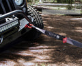 Tow Strap 20000 lbs - 2 x 30' Gray With Black Ends Overland Vehicle Systems
