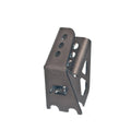 ~(5 lbs. 10X8X6)~ Adjustable Track Bar Bracket 3.5 inch Axle Tube Diameter Steel Motobilt