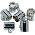 NAMZ Fuel Line Hose Clamps 1/4-5/16in. ID Chrome (6 Pack)