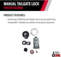 0515 TACOMA BOLT LOCK CONVERSION KIT