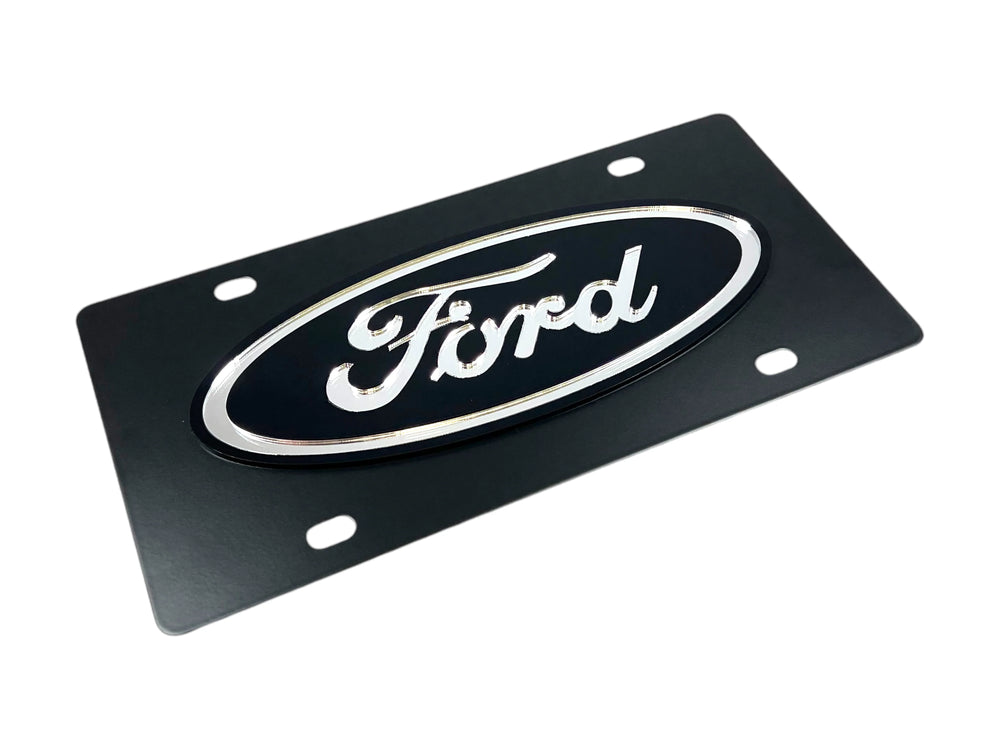 FORD L/O BLACK W MIRROR LOGO SS BLACK