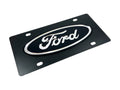 FORD L/O BLACK W MIRROR LOGO SS BLACK